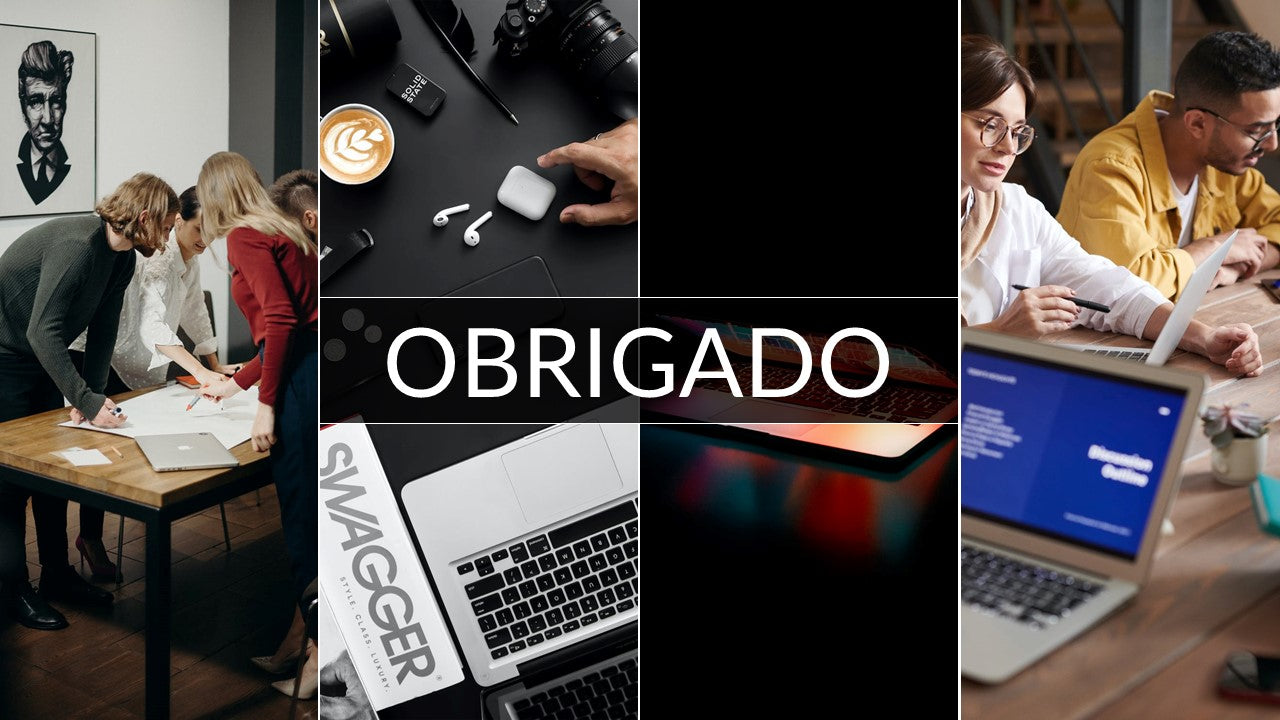 Template PowerPoint Tecnologia - 30 Slides Profissionais Multiusos