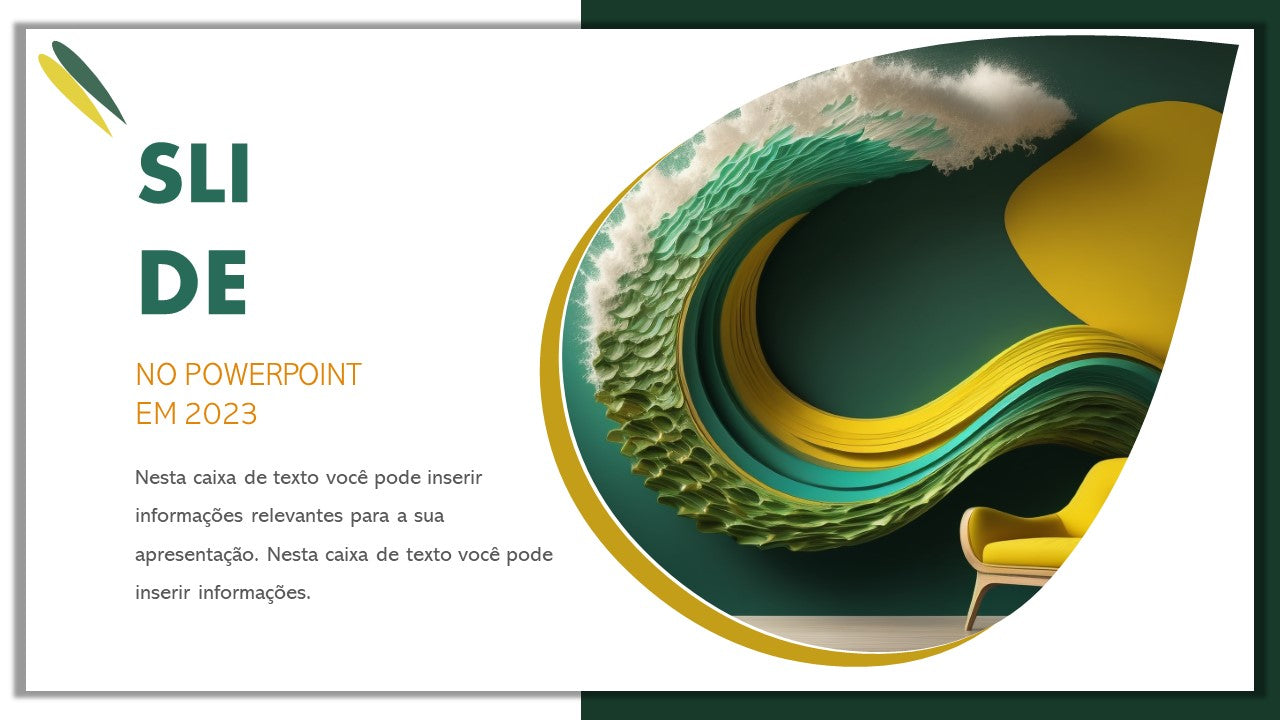 Template PowerPoint Alto Impacto - 2 Slides Profissionais Nº1