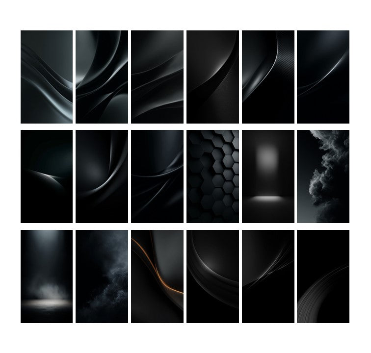50 Wallpapers Minimalista estilo Dark  - Fundos Premium e Elegantes para Smartphones