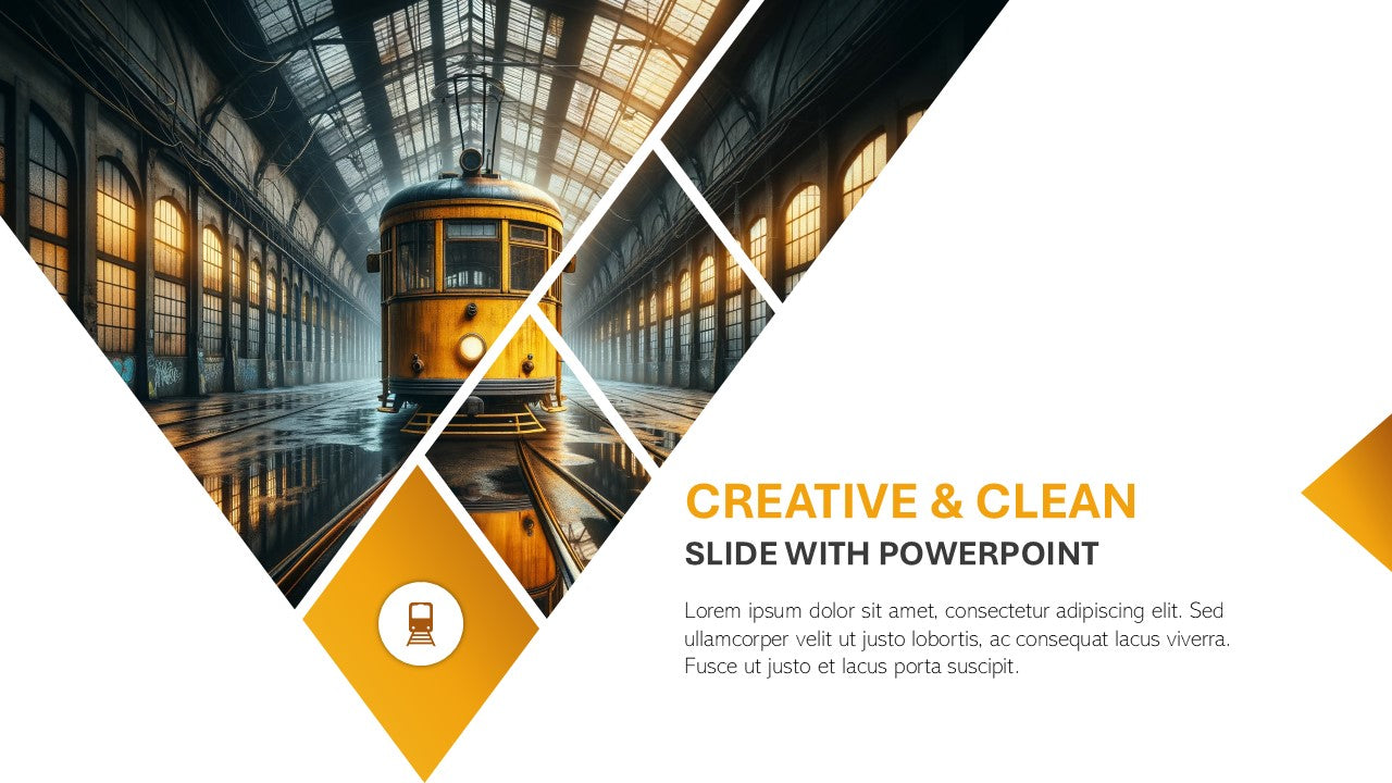 Template PowerPoint Criativo e Limpo – 3 Variações Elegantes de Slides