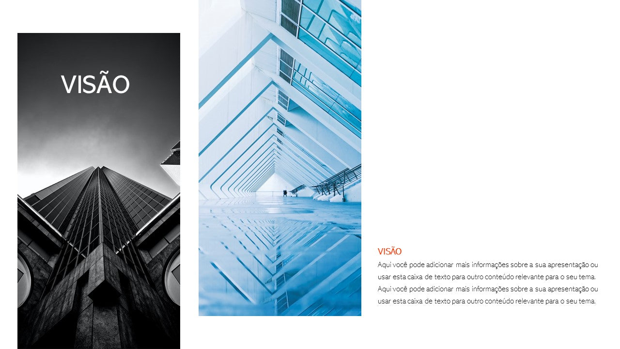 Template PowerPoint Arquitetura Moderna - 30 Slides Profissionais Multiusos