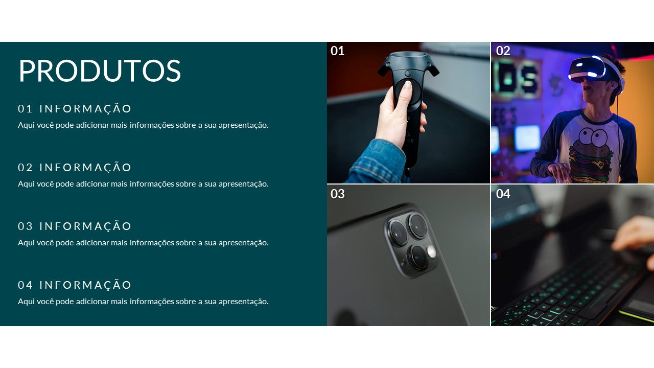 Template PowerPoint Tecnologia - 30 Slides Profissionais Multiusos