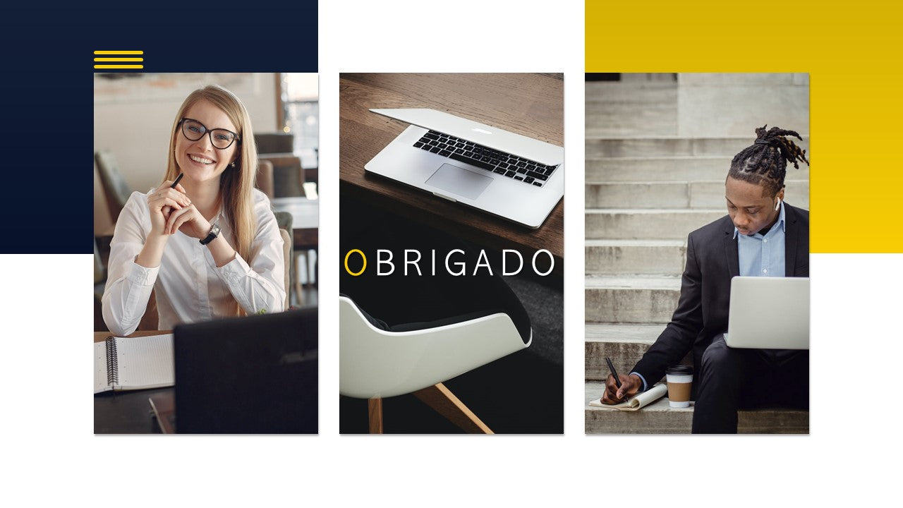 Template PowerPoint Corporativo Grátis - 11 Slides Multiusos Nº2
