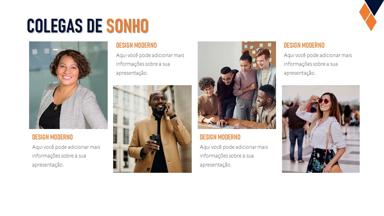 Template PowerPoint Moderno e Limpo - 15 Slides Minimalistas Multiusos