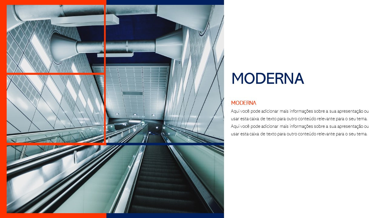 Template PowerPoint Arquitetura Moderna - 30 Slides Profissionais Multiusos