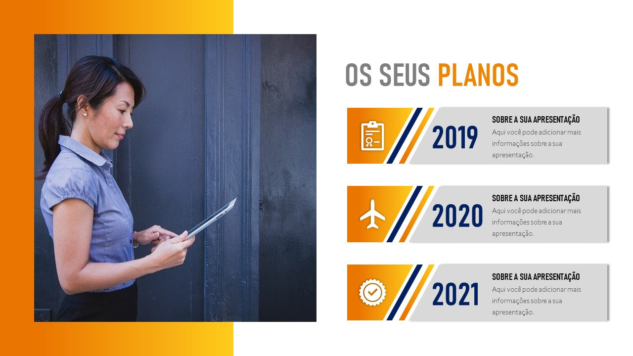 Template PowerPoint Empresarial - 15 Slides Multiusos Profissionais