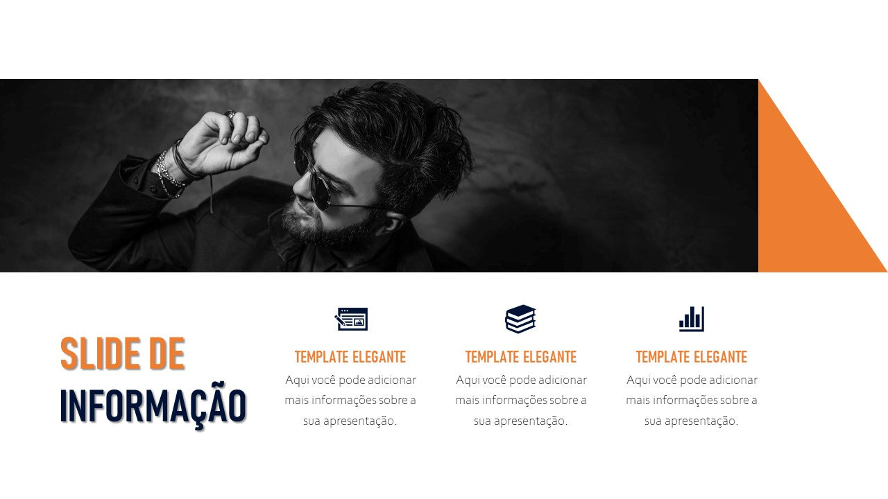 Template PowerPoint Moderno e Limpo - 15 Slides Minimalistas Multiusos