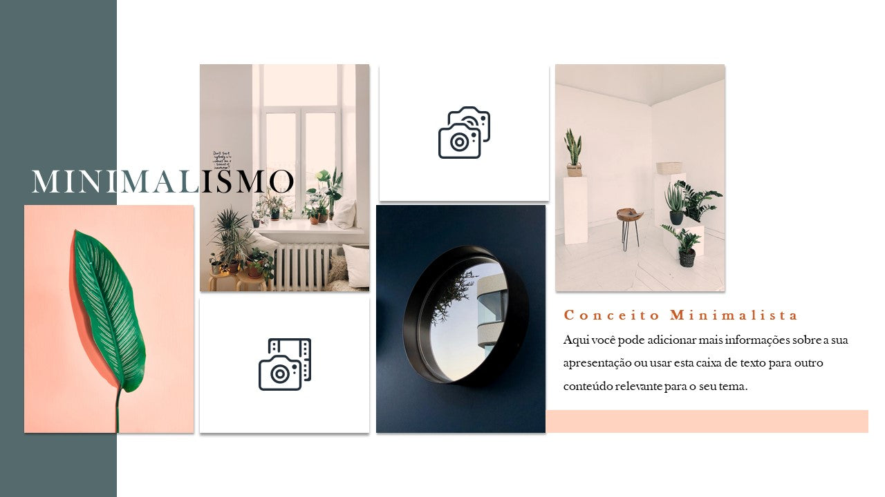 Template PowerPoint Portfólio Fotografia - 30 Slides Profissionais Multiusos