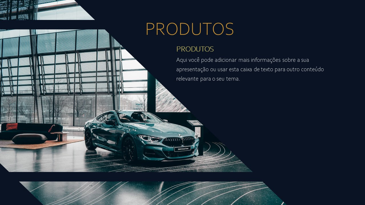 Template PowerPoint Luxo - 30 Slides Premium Sofisticados Multiusos