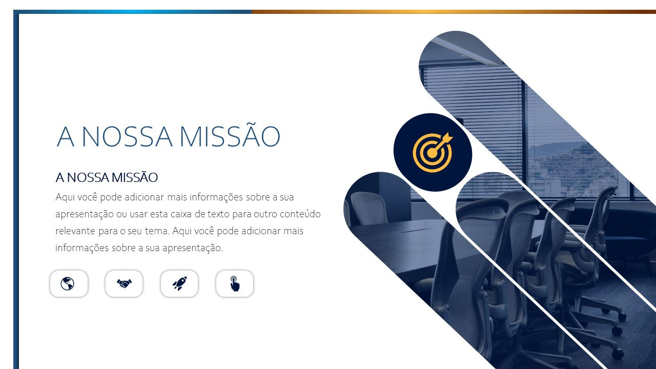 Template PowerPoint Mundo Empresarial - 30 Slides Corporativos Multiusos
