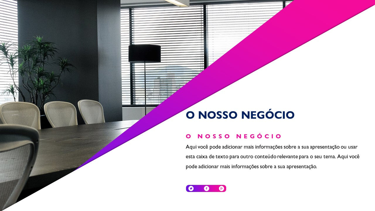 Template PowerPoint Corporativo - 30 Slides Profissionais Multiusos