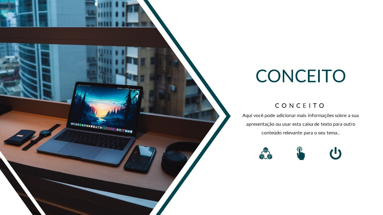 Template PowerPoint Tecnologia - 30 Slides Profissionais Multiusos