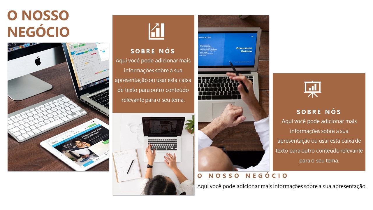 Template PowerPoint Projetos - 30 Slides Profissionais Multiusos