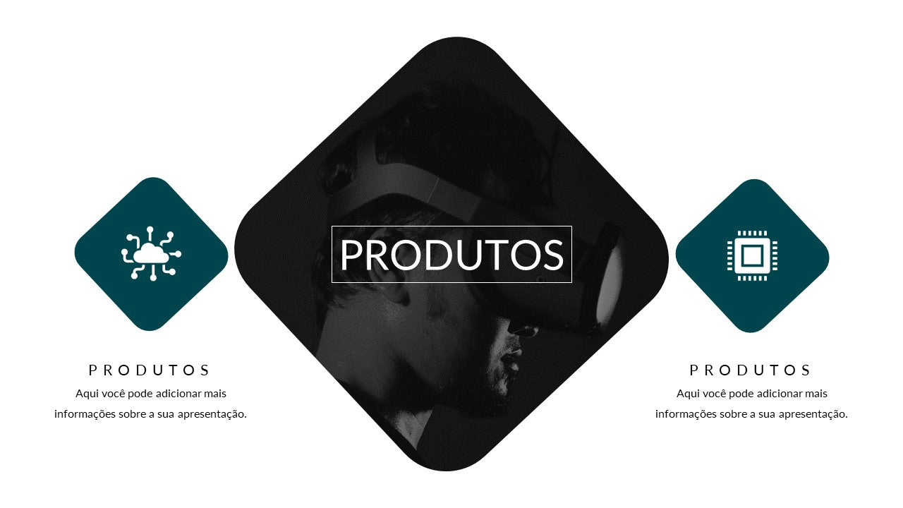 Template PowerPoint Tecnologia - 30 Slides Profissionais Multiusos