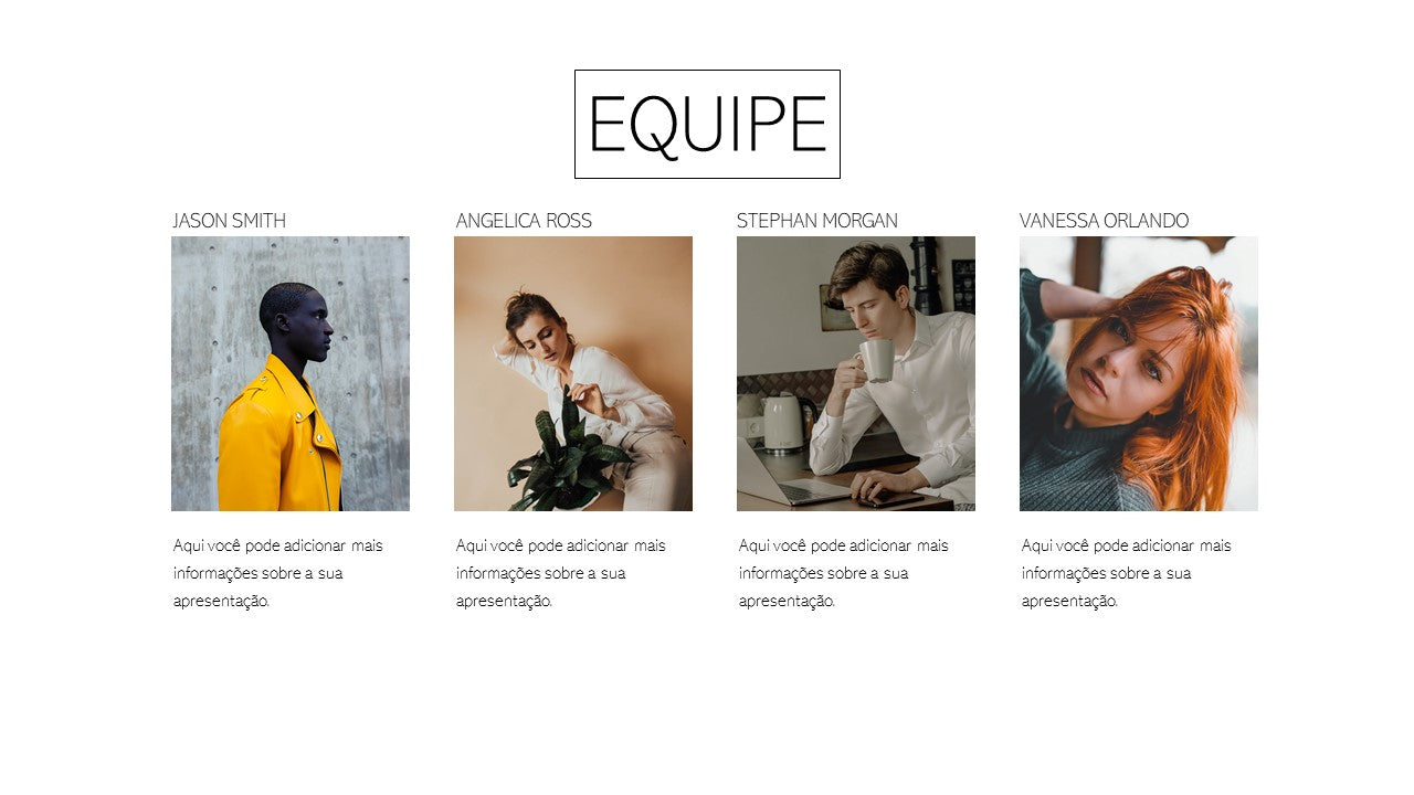 Template PowerPoint Minimalista - 30 Slides Modernos Limpos Multiusos