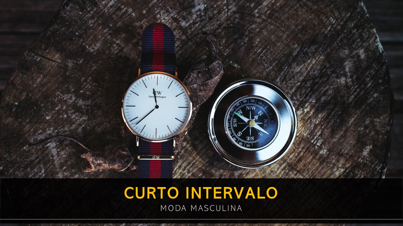 Template PowerPoint Moda Masculina - 30 Slides Profissionais Multiusos