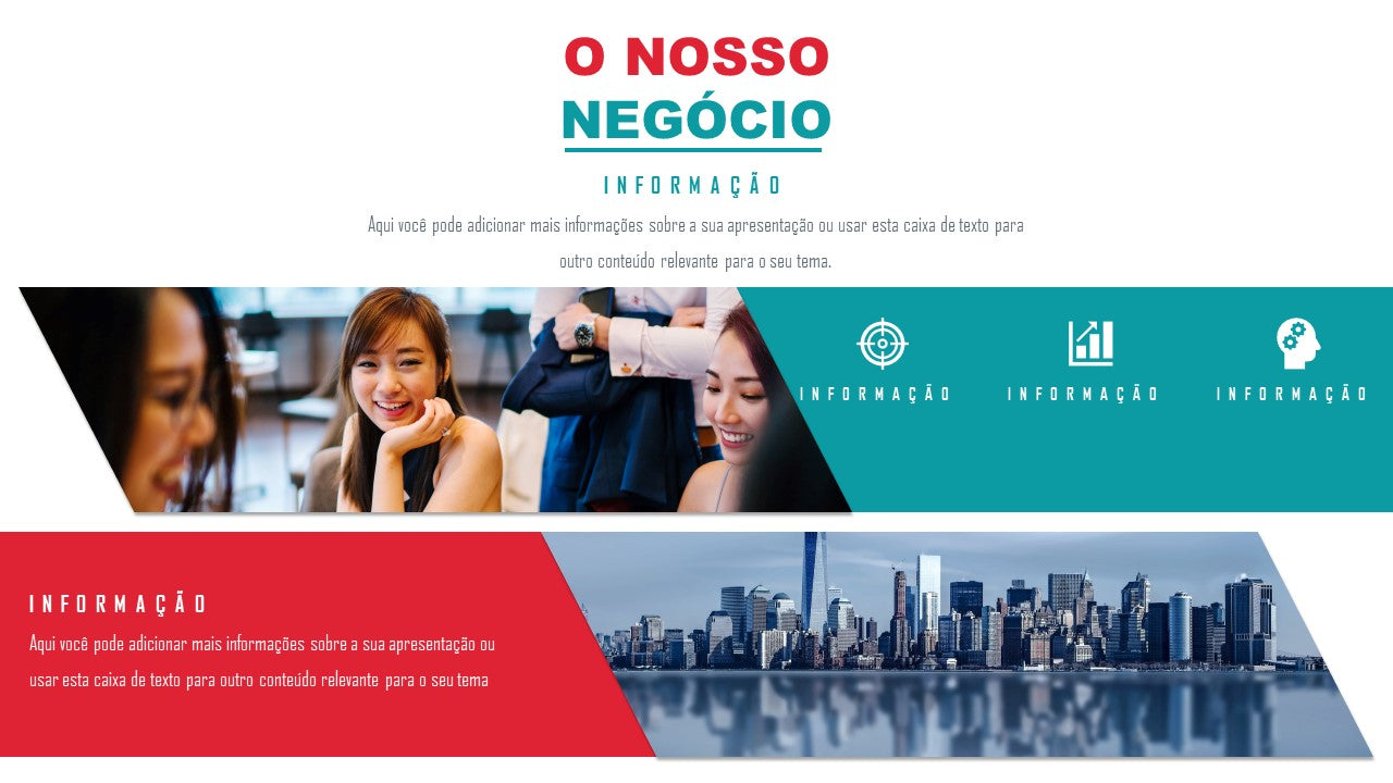 Template PowerPoint Empresarial - 30 Slides Profissionais Corporativos Multiusos