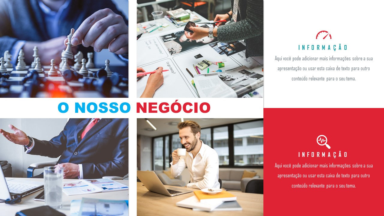 Template PowerPoint Empresarial - 30 Slides Profissionais Corporativos Multiusos