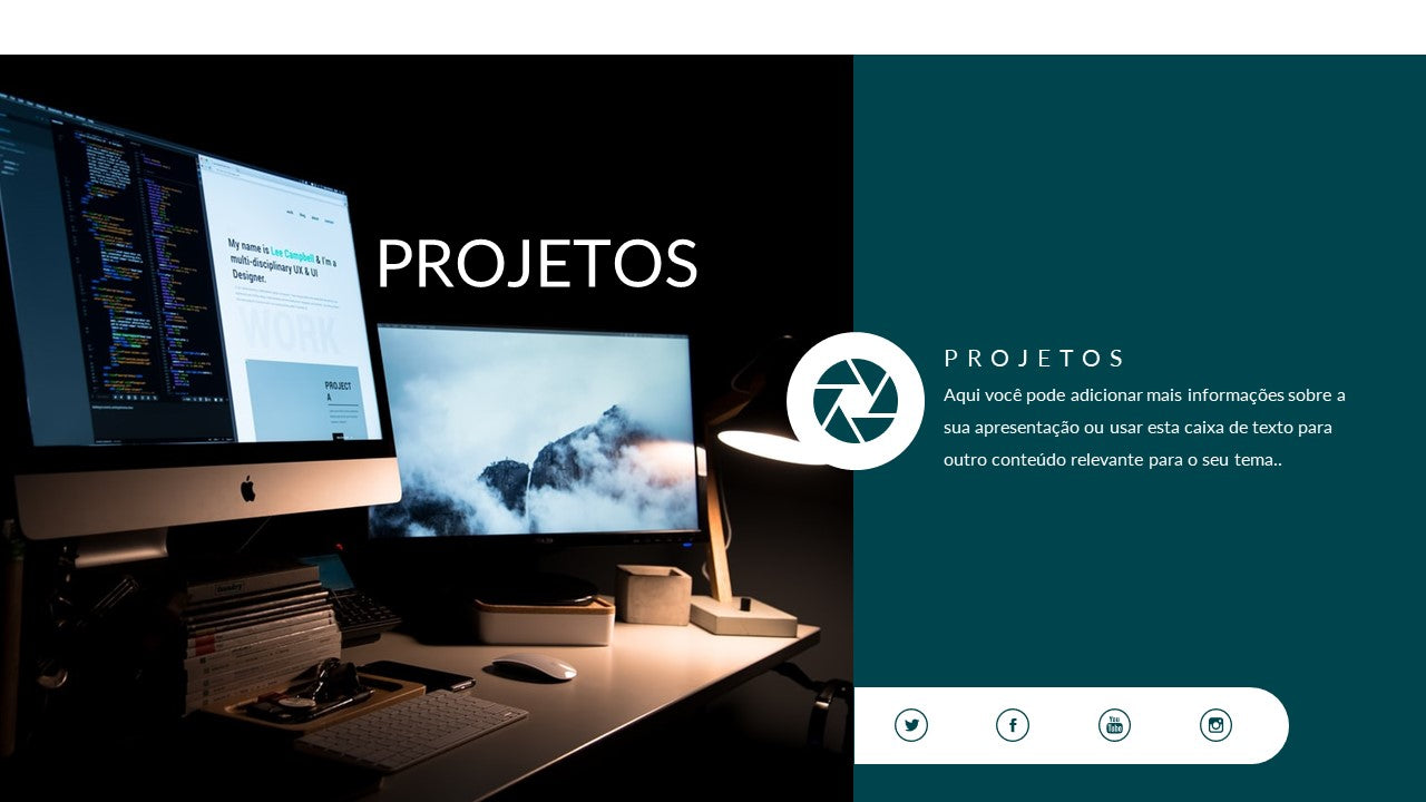 Template PowerPoint Tecnologia - 30 Slides Profissionais Multiusos