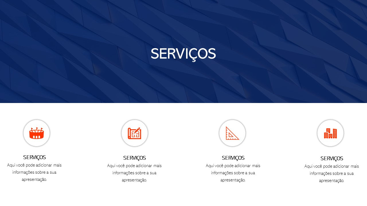 Template PowerPoint Arquitetura Moderna - 30 Slides Profissionais Multiusos