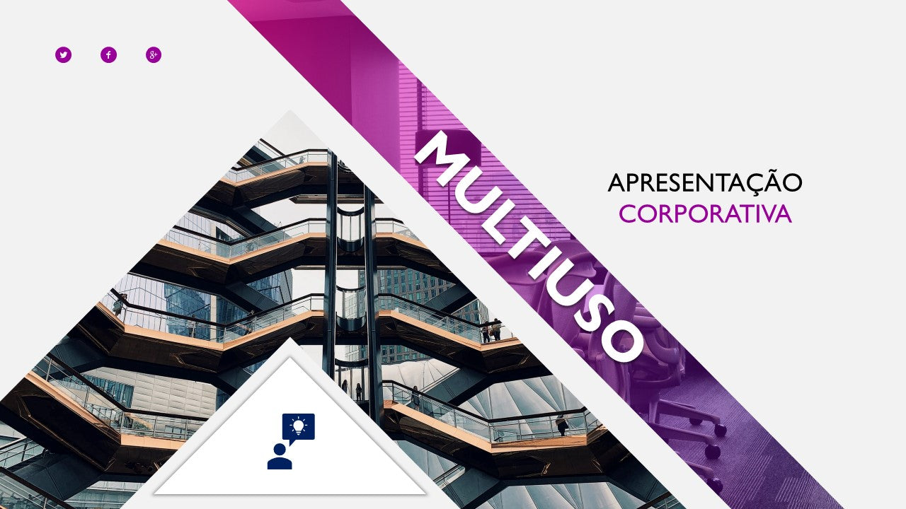 Template PowerPoint Corporativo - 30 Slides Profissionais Multiusos