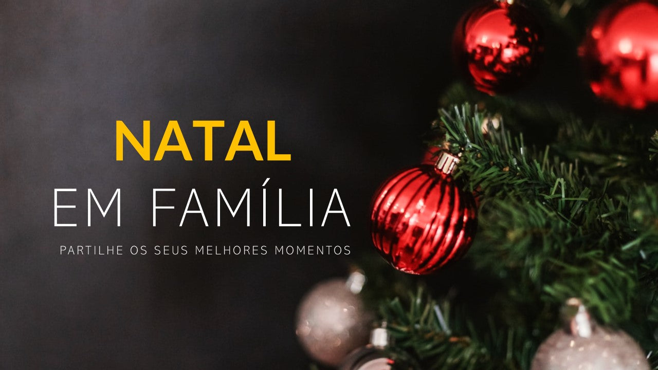 Template PowerPoint Natal em Família - 15 Slides Multiusos