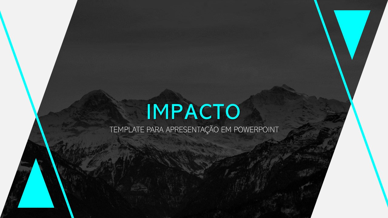 Template PowerPoint Impacto - 30 Slides Poderosos Profissionais Multiusos