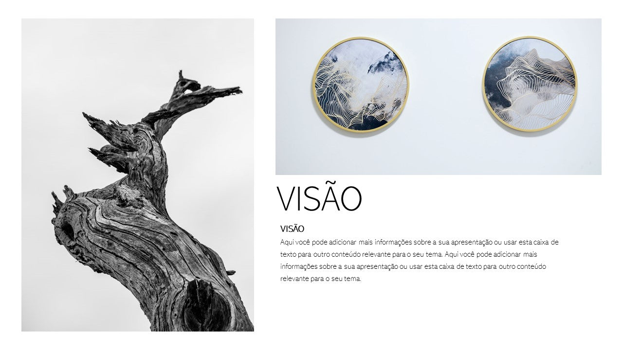 Template PowerPoint Minimalista - 30 Slides Modernos Limpos Multiusos