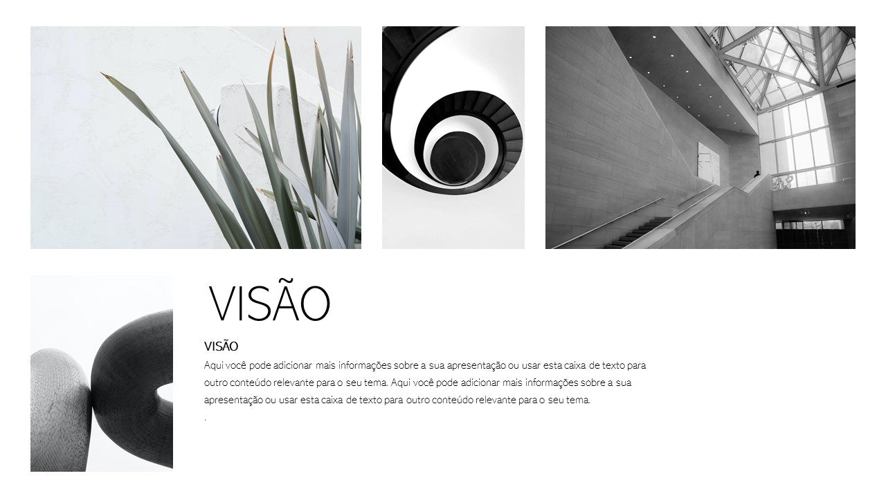 Template PowerPoint Minimalista - 30 Slides Modernos Limpos Multiusos