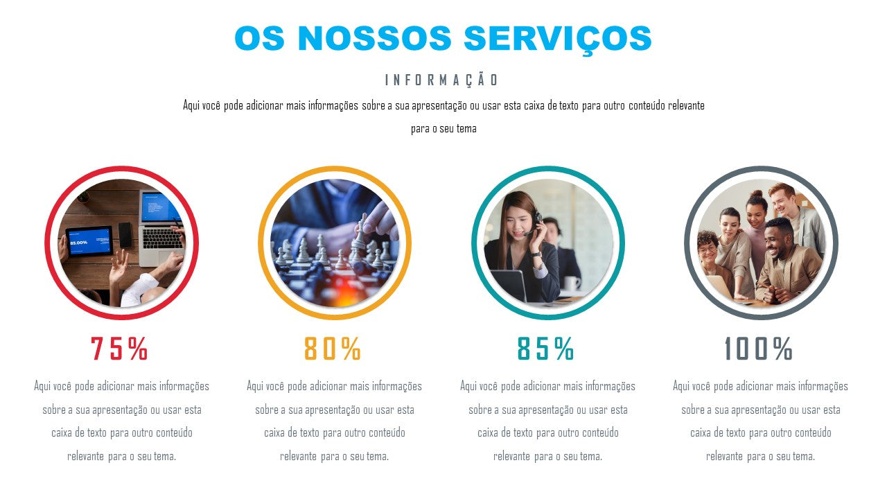 Template PowerPoint Empresarial - 30 Slides Profissionais Corporativos Multiusos