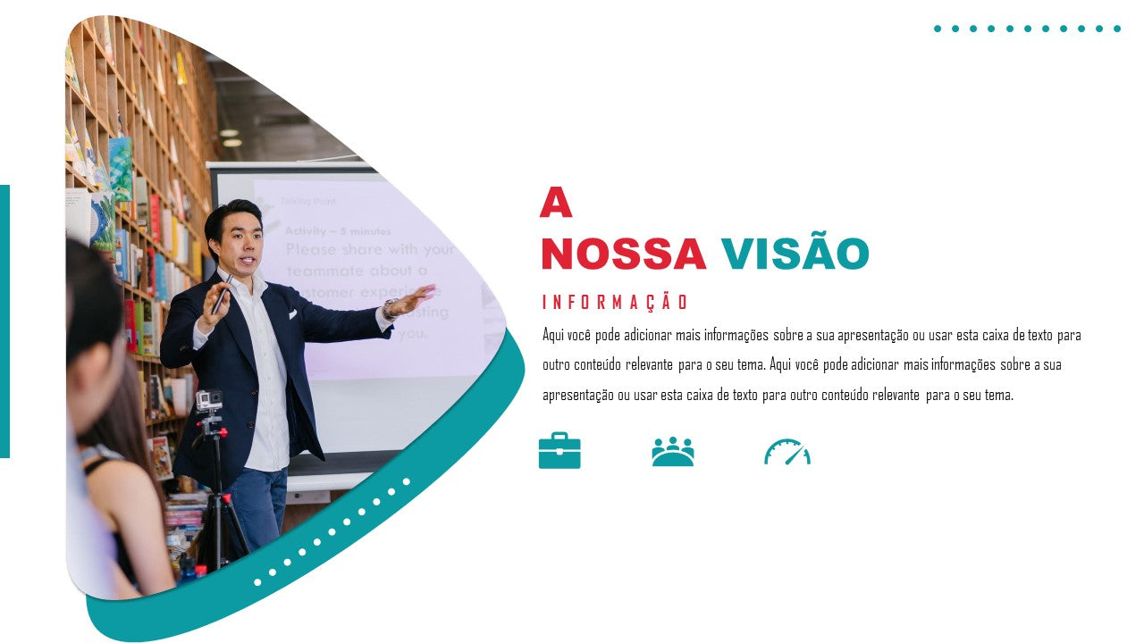 Template PowerPoint Empresarial - 30 Slides Profissionais Corporativos Multiusos