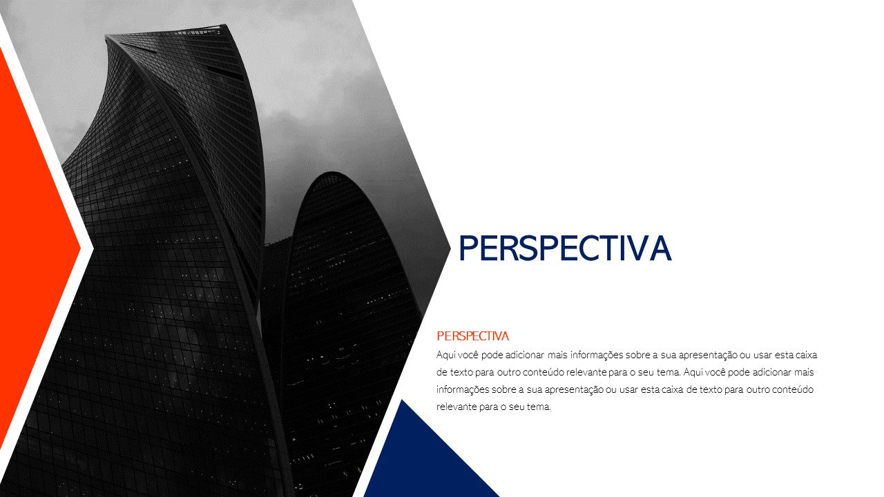 Template PowerPoint Arquitetura Moderna - 30 Slides Profissionais Multiusos