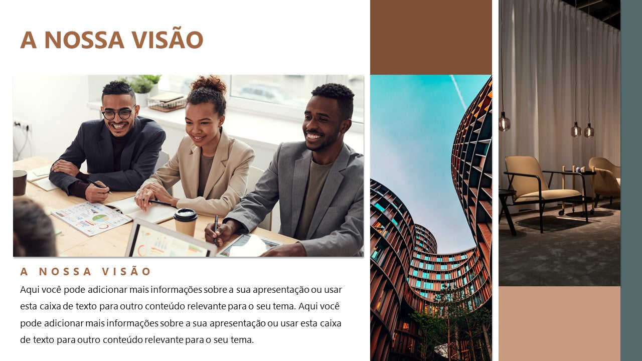 Template PowerPoint Projetos - 30 Slides Profissionais Multiusos