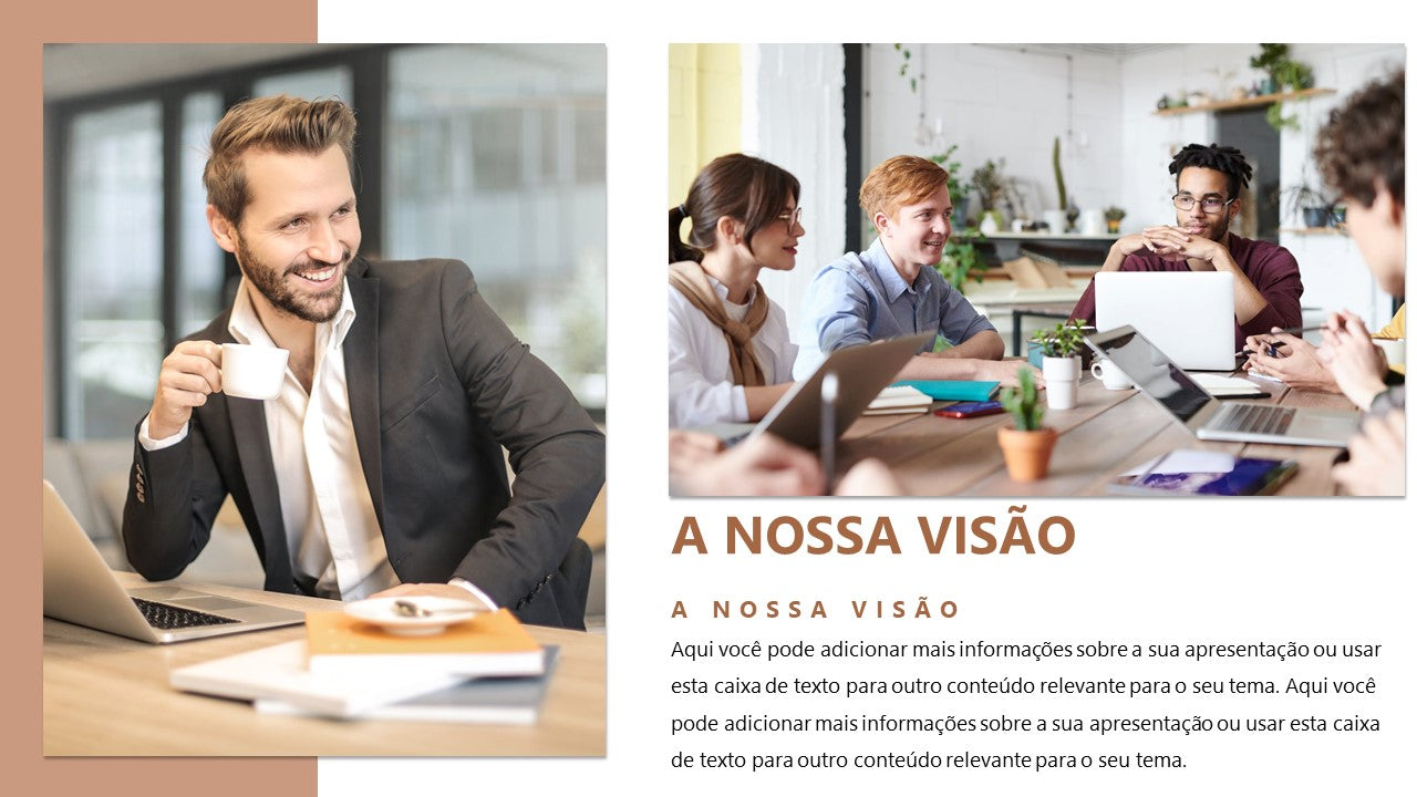 Template PowerPoint Projetos - 30 Slides Profissionais Multiusos