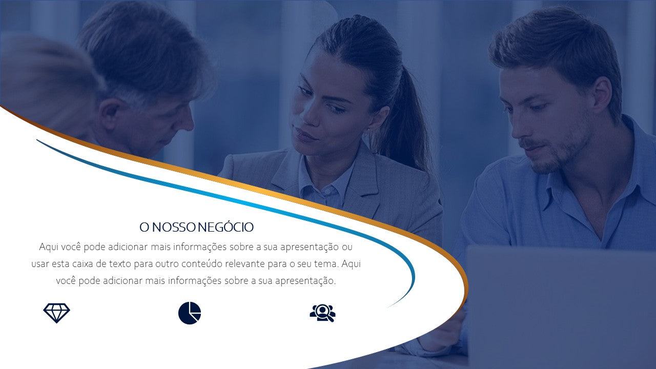 Template PowerPoint Mundo Empresarial - 30 Slides Corporativos Multiusos