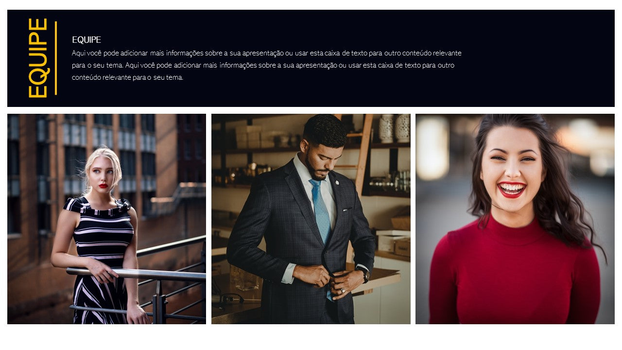 Template PowerPoint Moda Masculina - 30 Slides Profissionais Multiusos