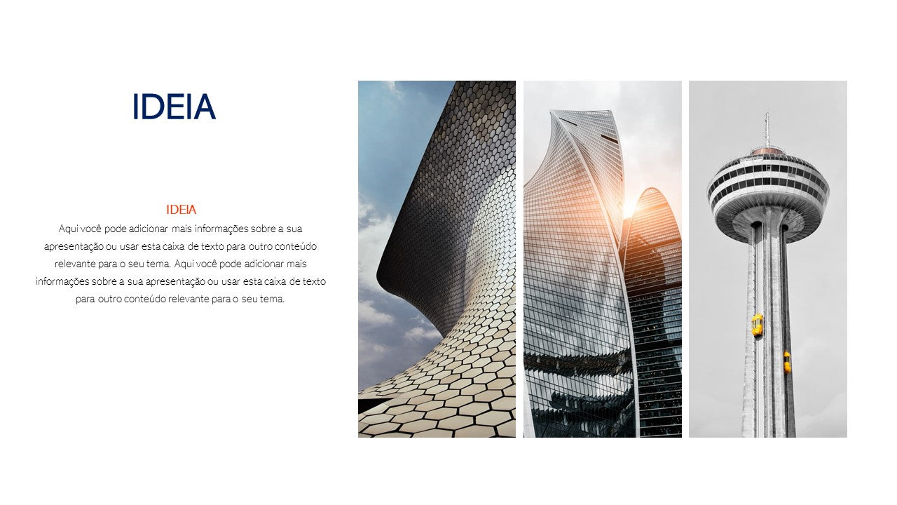 Template PowerPoint Arquitetura Moderna - 30 Slides Profissionais Multiusos