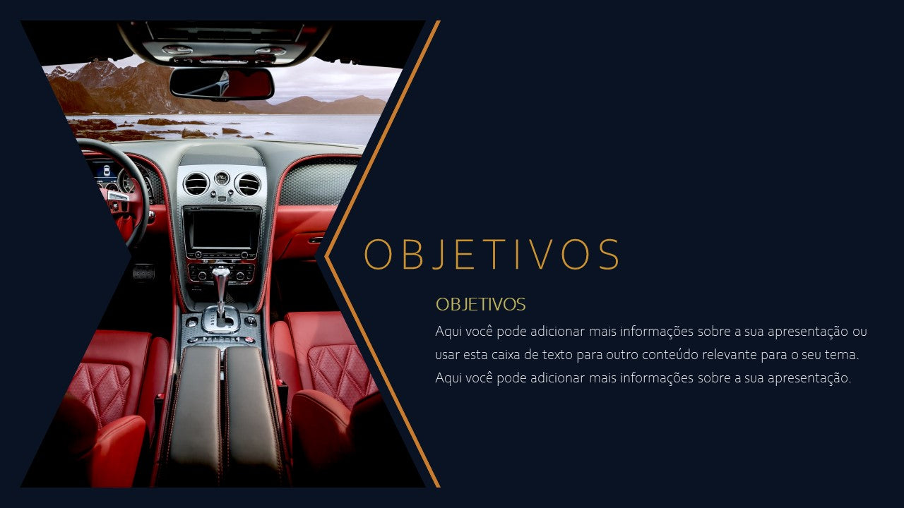 Template PowerPoint Luxo - 30 Slides Premium Sofisticados Multiusos