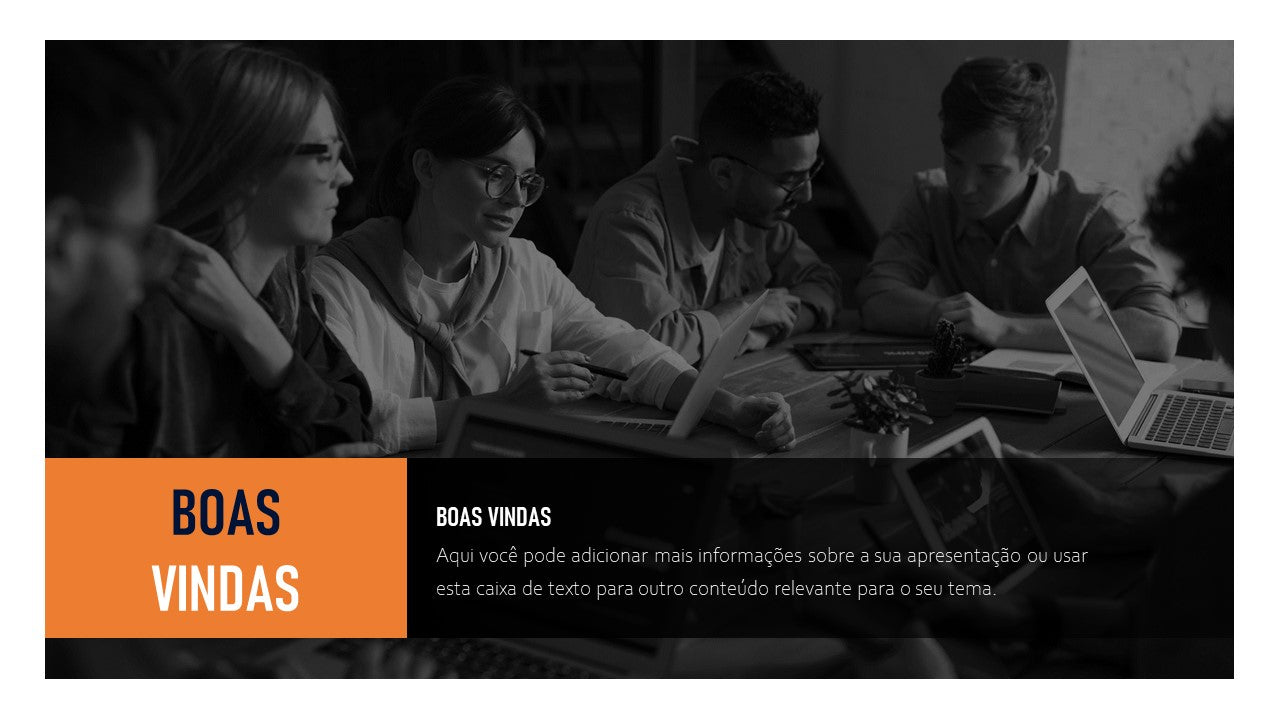 Template PowerPoint Moderno e Limpo - 15 Slides Minimalistas Multiusos