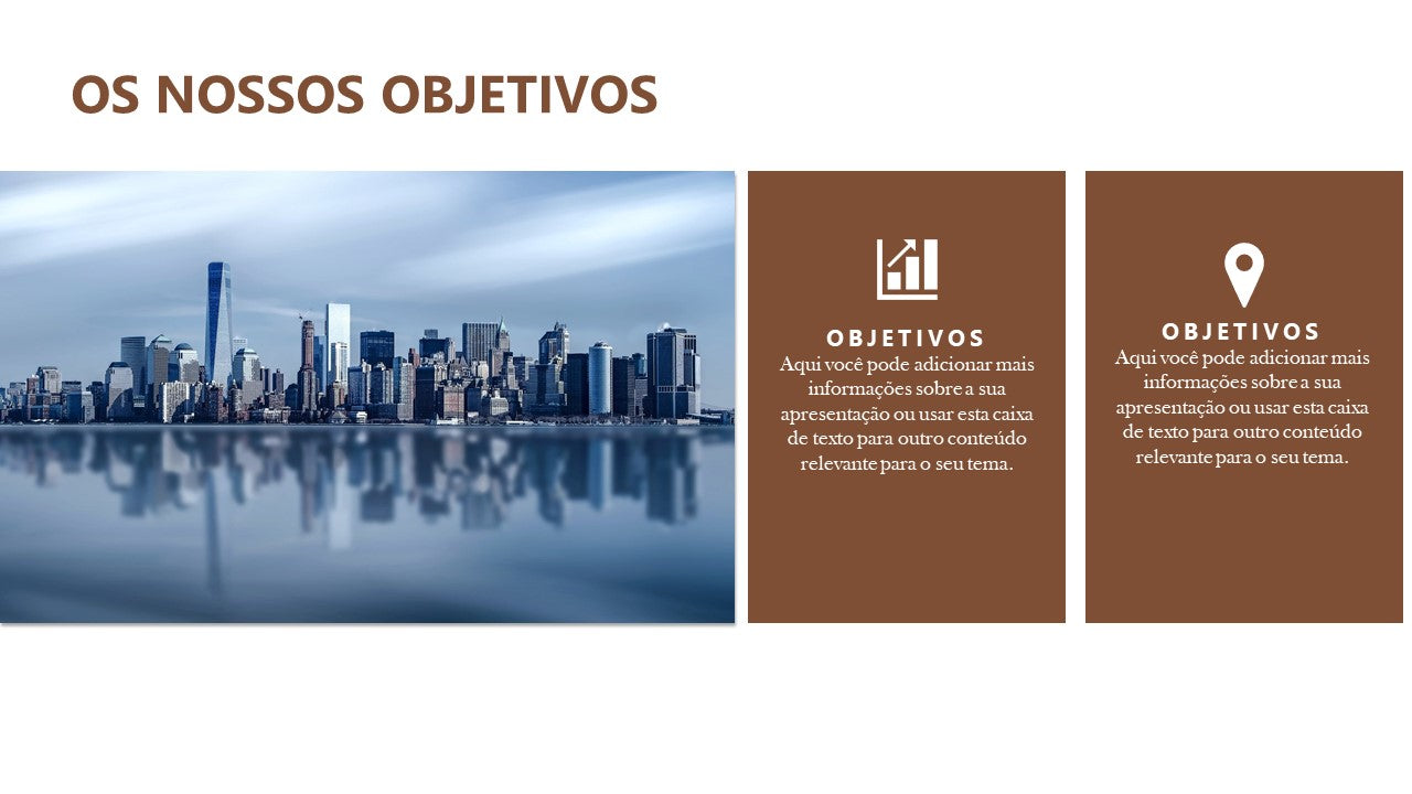 Template PowerPoint Projetos - 30 Slides Profissionais Multiusos