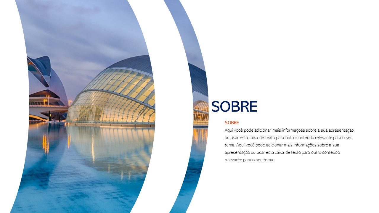 Template PowerPoint Arquitetura Moderna - 30 Slides Profissionais Multiusos