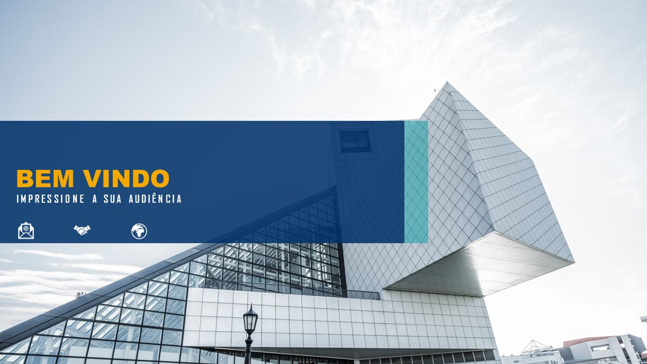 Template PowerPoint Empresarial - 30 Slides Profissionais Corporativos Multiusos