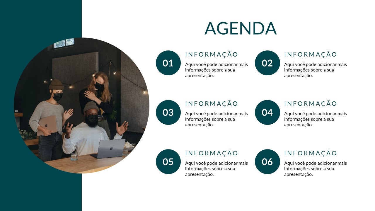 Template PowerPoint Tecnologia - 30 Slides Profissionais Multiusos