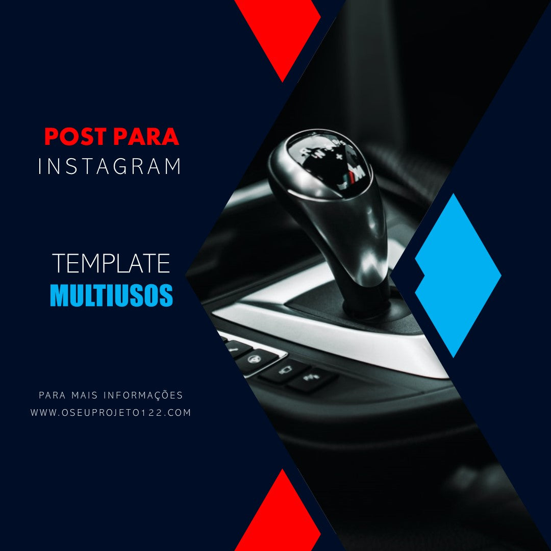 Template Instagram Grátis - Posts Multiusos para Redes Sociais