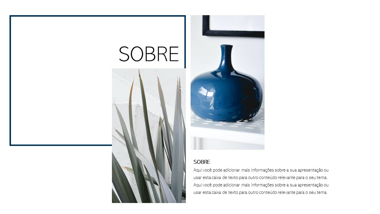 Template PowerPoint Minimalista - 30 Slides Modernos Limpos Multiusos
