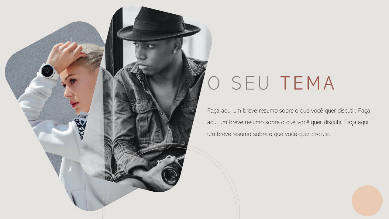 Template PowerPoint Fashion Design Grátis - 11 Slides Multiusos