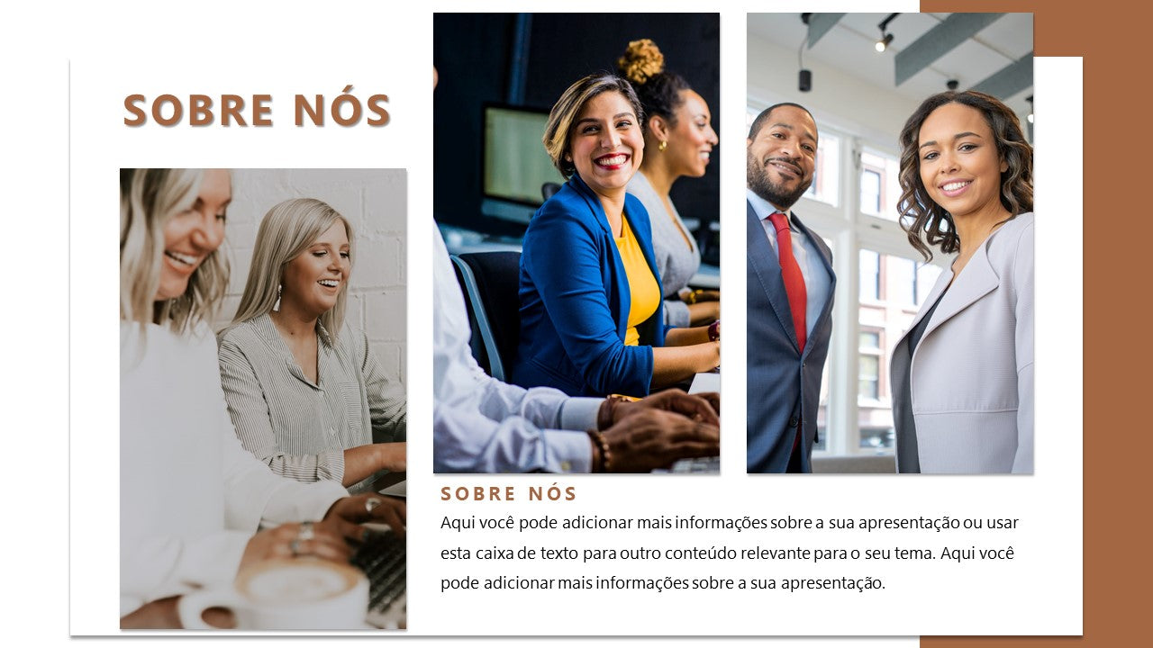 Template PowerPoint Projetos - 30 Slides Profissionais Multiusos