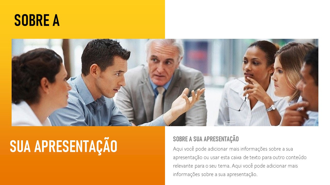 Template PowerPoint Empresarial - 15 Slides Multiusos Profissionais
