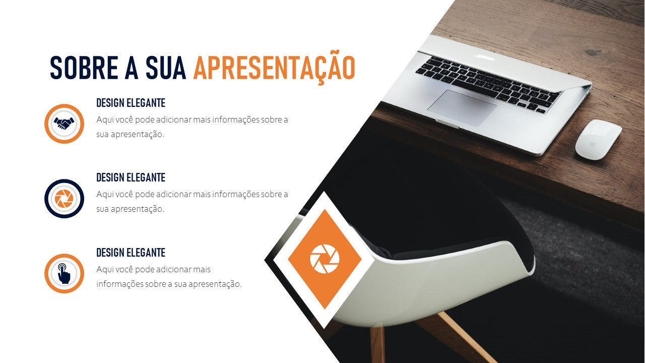 Template PowerPoint Moderno e Limpo - 15 Slides Minimalistas Multiusos