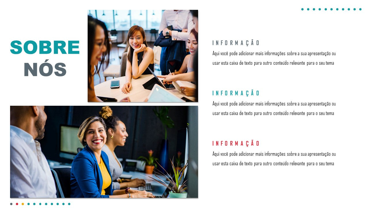 Template PowerPoint Empresarial - 30 Slides Profissionais Corporativos Multiusos